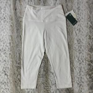Lysse white capri leggings women’s small nwt